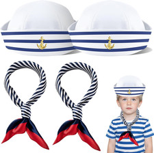 Cappello Marinaio E Sciarpa a