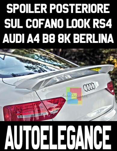 Alettone sul cofano look - cofano,