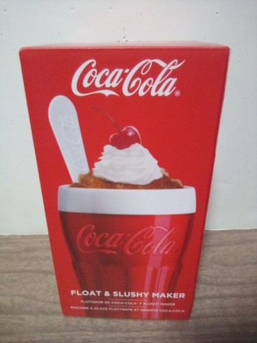 Coca cola float slushy - &,