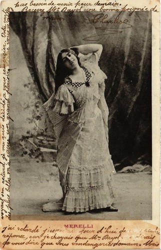 Cpa merelli theater stars - merelli,
