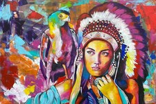 Quadro astratto artista - quadro,