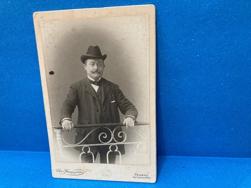 Cdv foto ritratto nobiluomo - ritratto,