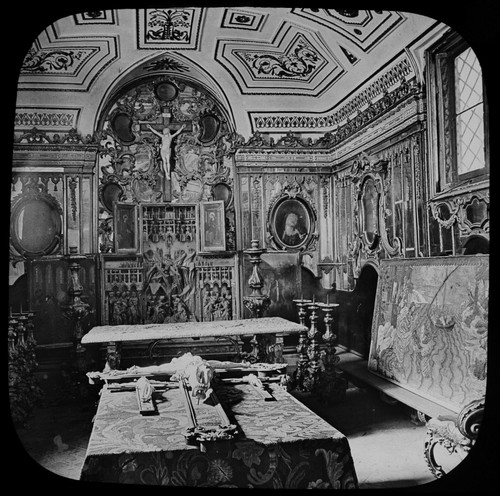 Magic lantern slide - slide, palermo