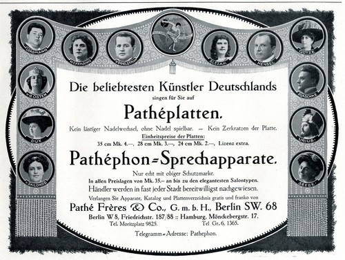 Pathephon citofono grammofono