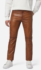Pantalone uomo vera pelle di
