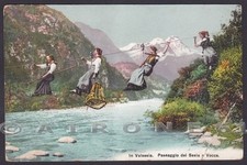 VERCELLI VALSESIA COSTUME 114 VOCCA COSTUMI Ed. CAMASCHELLA & ZANFA