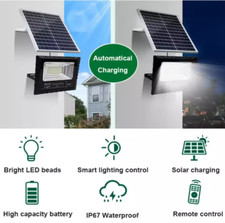 FARO LED 200W pannello SOLARE