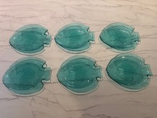 6 x Turquoise / Green 1970s