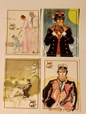 Card Corto Maltese Diario di Viaggio Panini 4 card serie C 1-9-13-14   Nuove