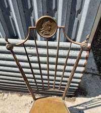 sedie vintage anni 50/60 in ottone tenute bene