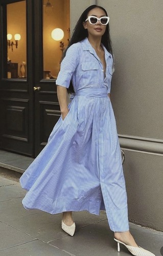 Zara nuovo abito camicia - abito, donna