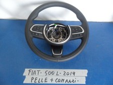 VOLANTE STERZO FIAT 500L 2019 IN PELLE CON COMANDI