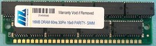 16MB 30 pin FPM 16X9 Parity