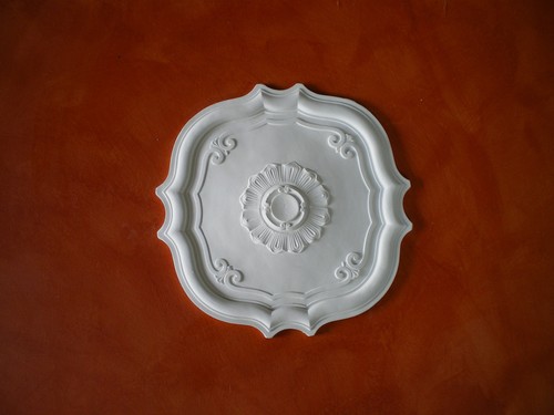 Rosoni gesso bianco per - in,