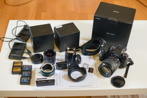 Kit fujifilm ob - fujifilm, x-h1