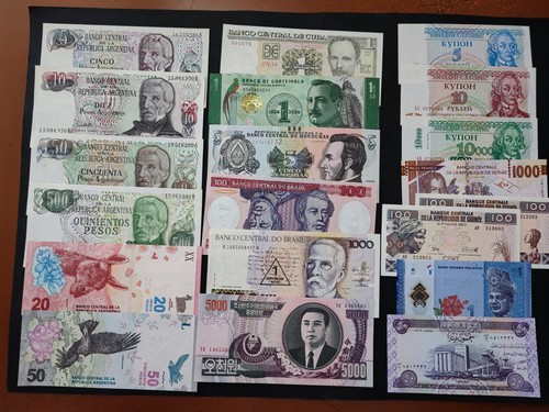 Lotto collezione banconote - collezione,