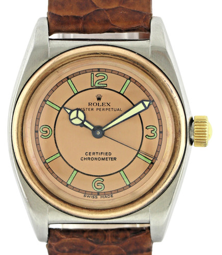 Rolex bicolore bubble - rolex,