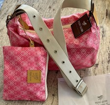 NWT Piero Guidi Pink Logo