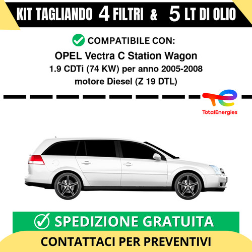 Tagliando per opel vectra - vectra, c