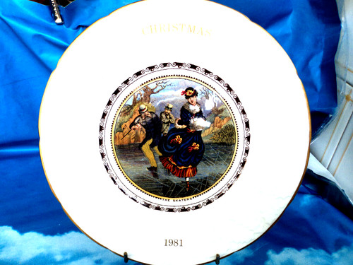 Piatto arte natale 1981 - piatto, d'arte