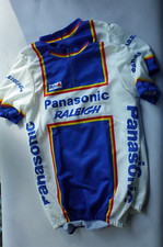 Maglia ciclismo vintage NOS Team Raleigh Panasonic maglia maillot 