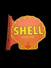 INSEGNA SMALTATA CONCHIGLIA