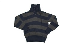 Maglione da bambino grigio blu