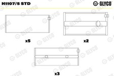 Cuscinetto albero motore GLYCO