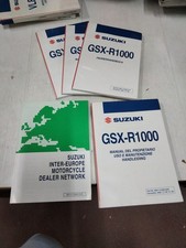 Suzuki GSX-R 1000 kit Libretti Uso E Manutenzione Owner's Manual