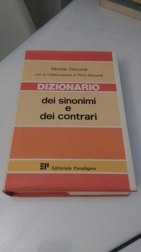 Dizionario dei sinonimi - dizionario,