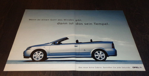 Pubblicità opel astra - pubblicità,