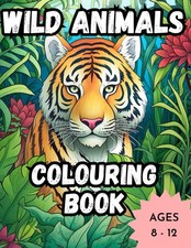 Wild animals colouring book - wild,