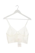 ZARA Top a uncinetto Donna Top