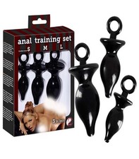Plug anale kit 3 pezzi- spina