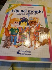 Gioco vita Nel Mondo Sapientino Clementoni vintage