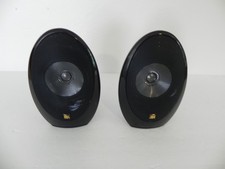 Coppia altoparlanti satellitari Kef HTS 1001.2 neri testati funzionanti