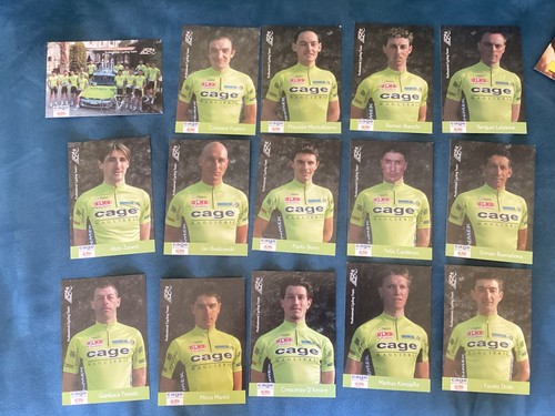 Cartoline ciclismo squadra - 15,