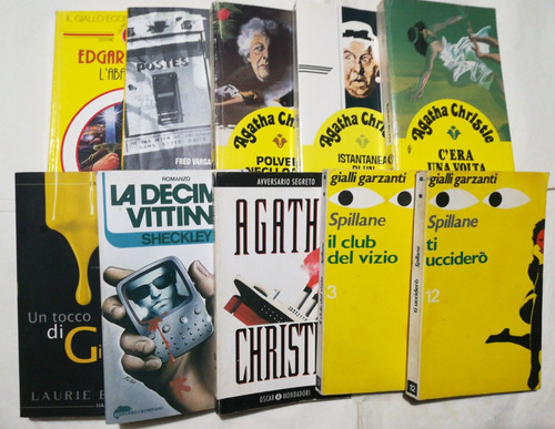 Lotto gialli vari editori - 10,
