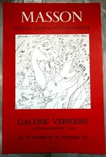 MASSON ANDRE affiche originale