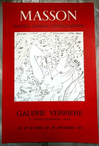 Masson andre affiche - masson,