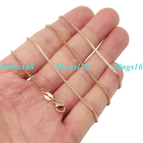 Collana catena scatola sottile