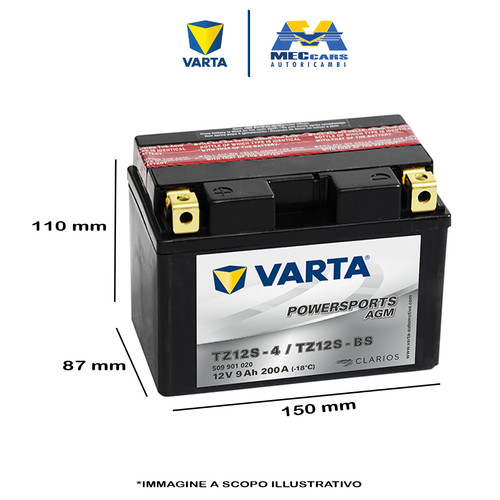 Varta powersports agm - powersports, batteria