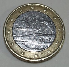 Moneta rara euro finlandia - moneta, 1