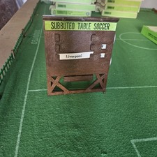 Subbuteo Tabellone Segna Punti Marrone