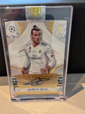 2024-25 Topps Reverence UEFA Club Competitions Blu /75 Gareth Bale #RA-GB Auto