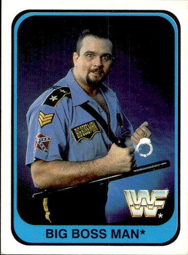 Card wwf wrestling - wwf, 1991