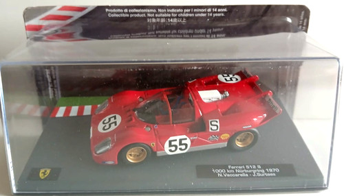 Die cast ferrari - 512, 1000