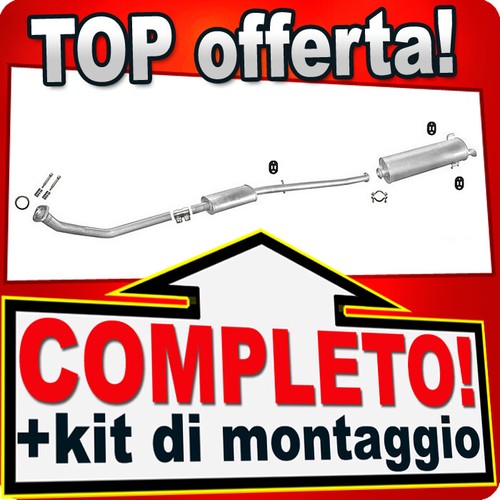 Scarico completo per peugeot - completo,