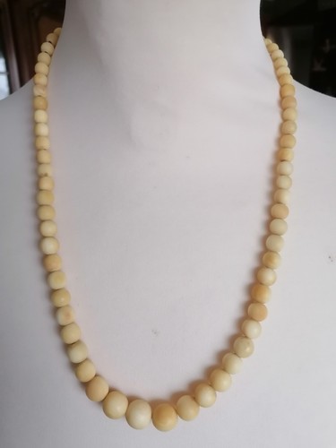 Alte vintage kette naturstoff - vintage,