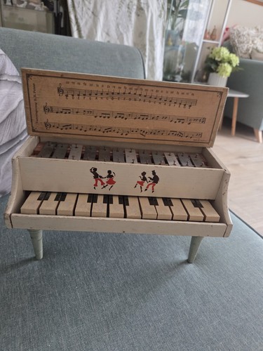 Pianoforte vintage legno - pianoforte,